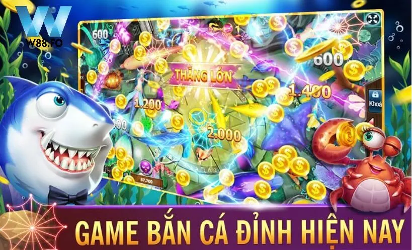 Điểm nổi bật tạo nên sự thành công của bắn cá W88