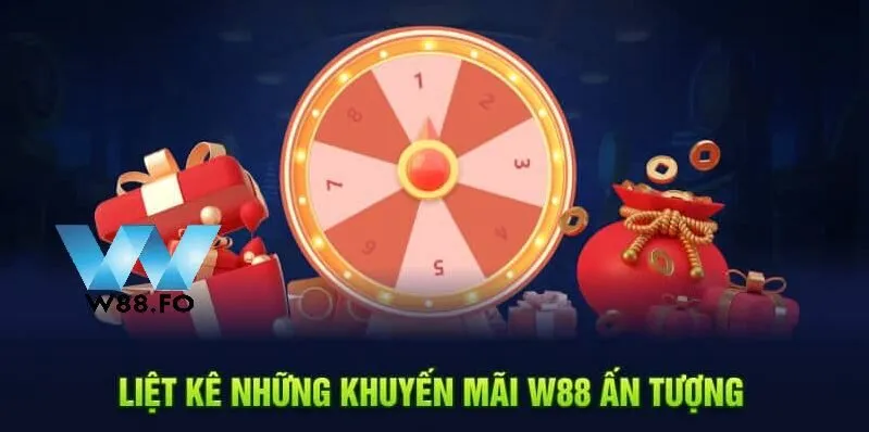 Liệt kê những Khuyến mãi W88 cực kỳ ấn tượng